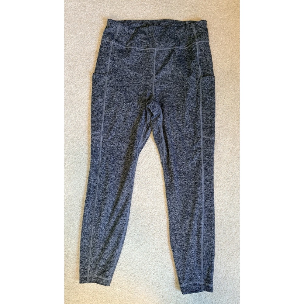 Duluth Trading Company Women's Hot NoGA Plushcious Leggings Size Small Gray